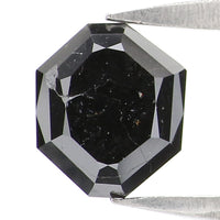 Natural Loose Octagon Diamond, Black Color Octagon Diamond, Natural Loose Diamond, Octagon Rose Cut Diamond, 0.75 CT Octagon Shape L9762