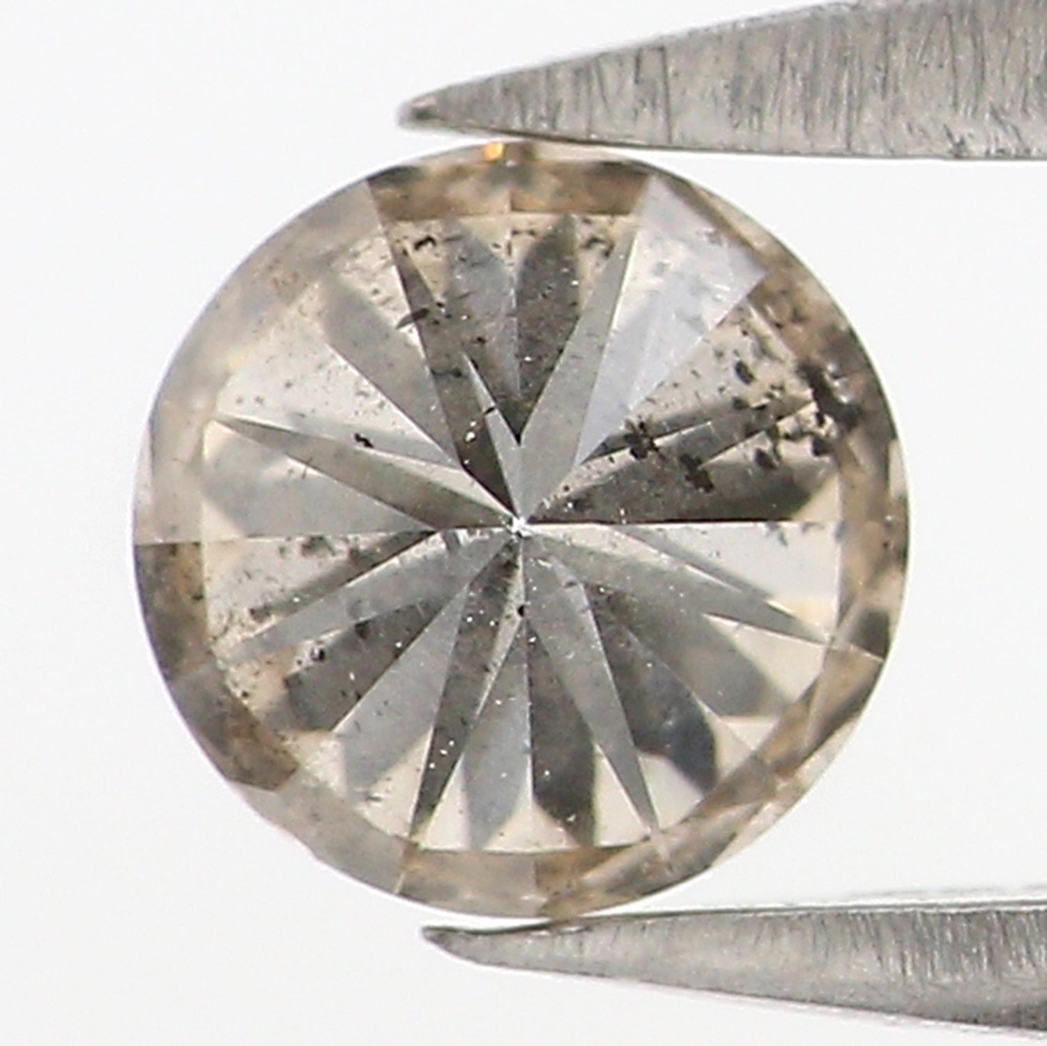 0.33 Ct Natural Loose Round Shape Diamond Brown Color Round Cut Diamond 4.40 MM Natural Loose Brown Color Round Brilliant Cut Diamond KQ1068