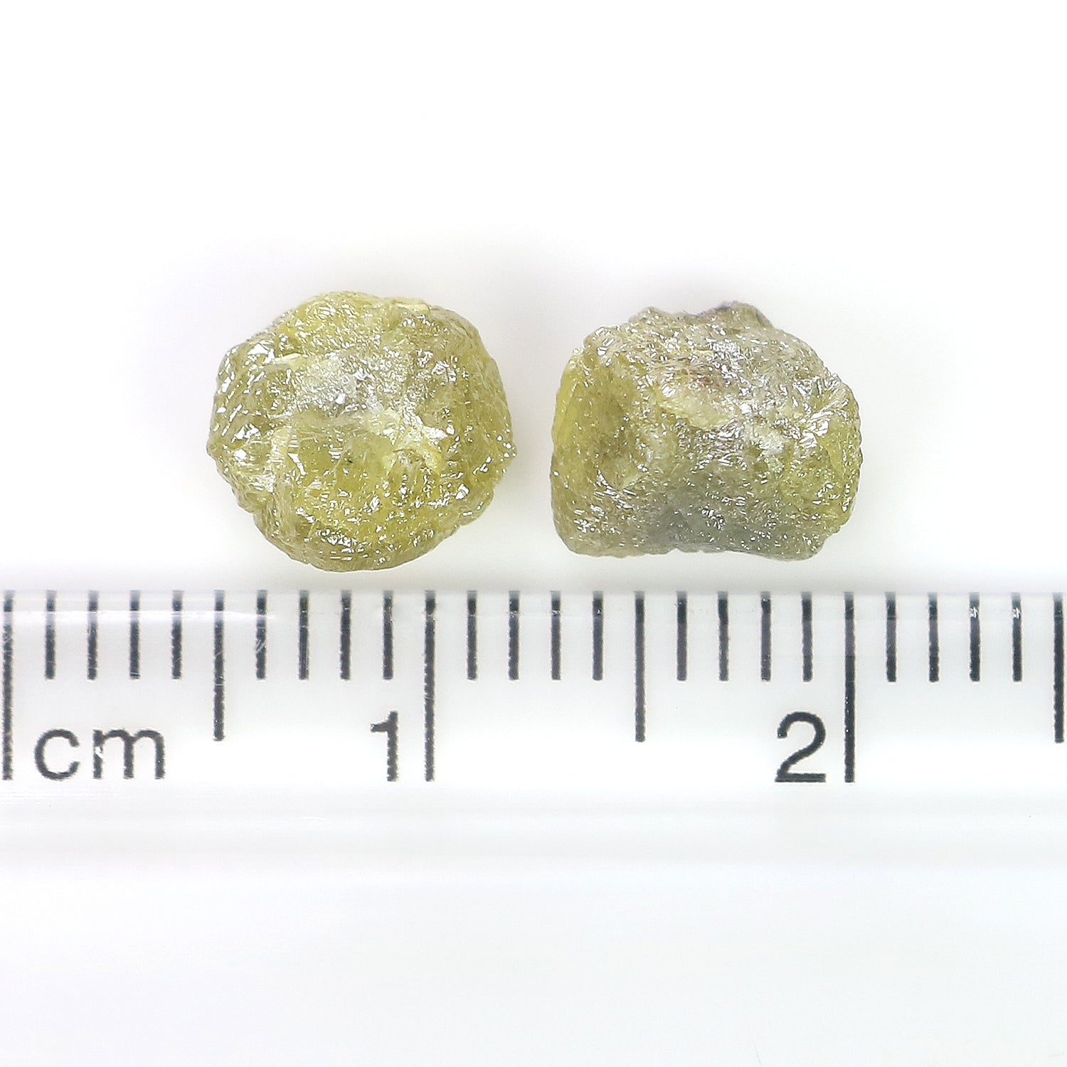 4.04 CT Natural Loose Rough Shape Diamond Green Color Rough Uncut Diamond 7.20 MM Natural Grey Diamond Rough Irregular Cut Diamond LQ3368