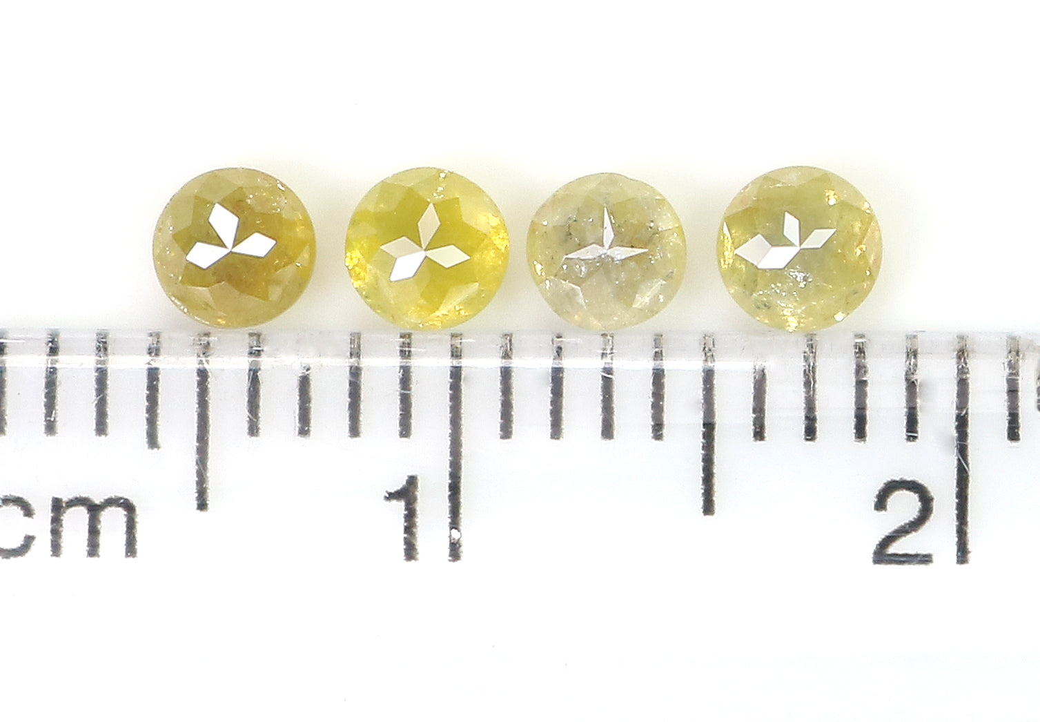 0.73 CT Natural Loose Rose Cut Diamond Yellow Grey Color Round Cut Diamond 3.10 MM Natural Loose Diamond Round Rose Cut Shape Diamond LQ6384