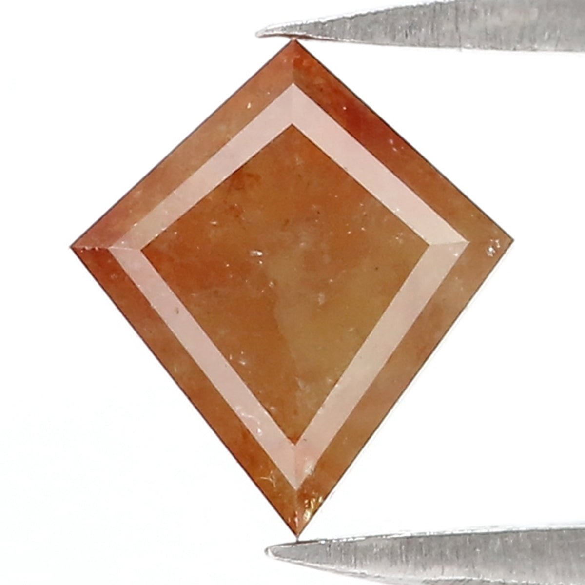 1.29 CT Natural Loose Kite Shape Diamond Brown Color Kite Cut Diamond 7.90 MM Natural Loose Brown Kite Diamond Kite Rose Cut Diamond LQ9004