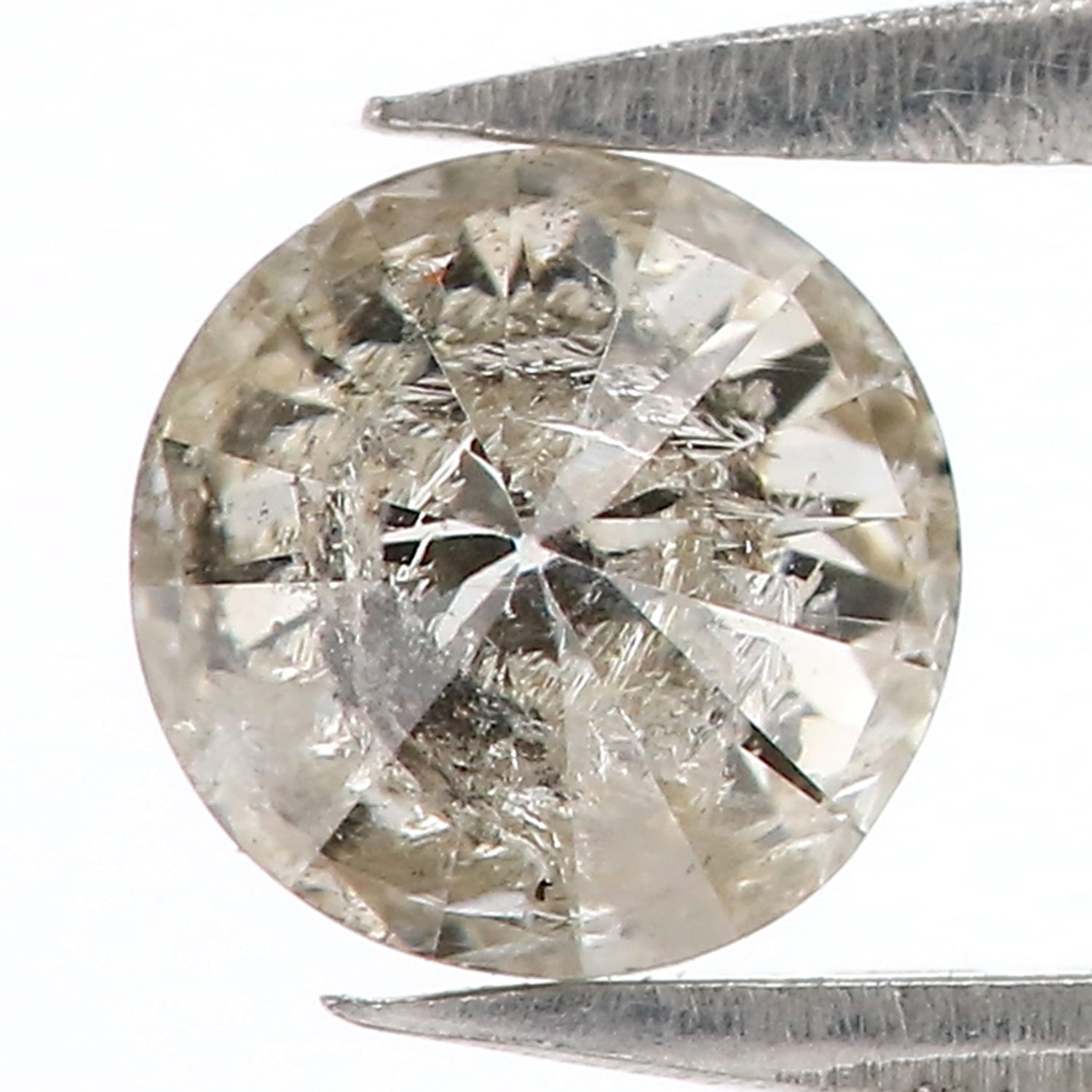 0.71 Ct Natural Loose Round Shape Diamond White I-J Color Round Cut Diamond 5.50 MM Natural White Diamond Round Brilliant Cut Diamond QL6691