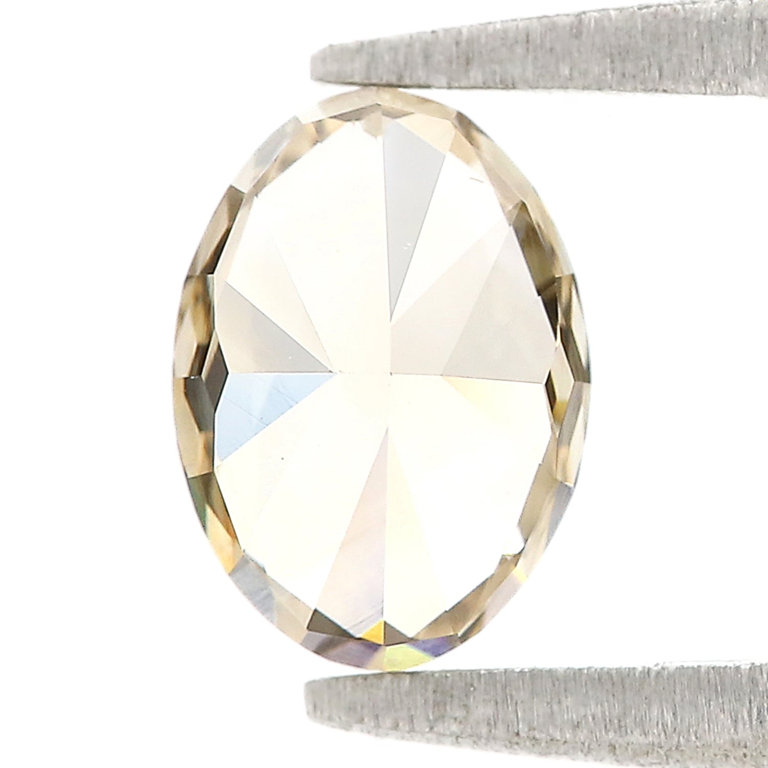 1.12 CT Natural Loose Oval Shape Diamond Green Color Oval Cut Diamond 7.25 MM Natural Loose Diamond Brown Oval Brilliant Cut Diamond L3598
