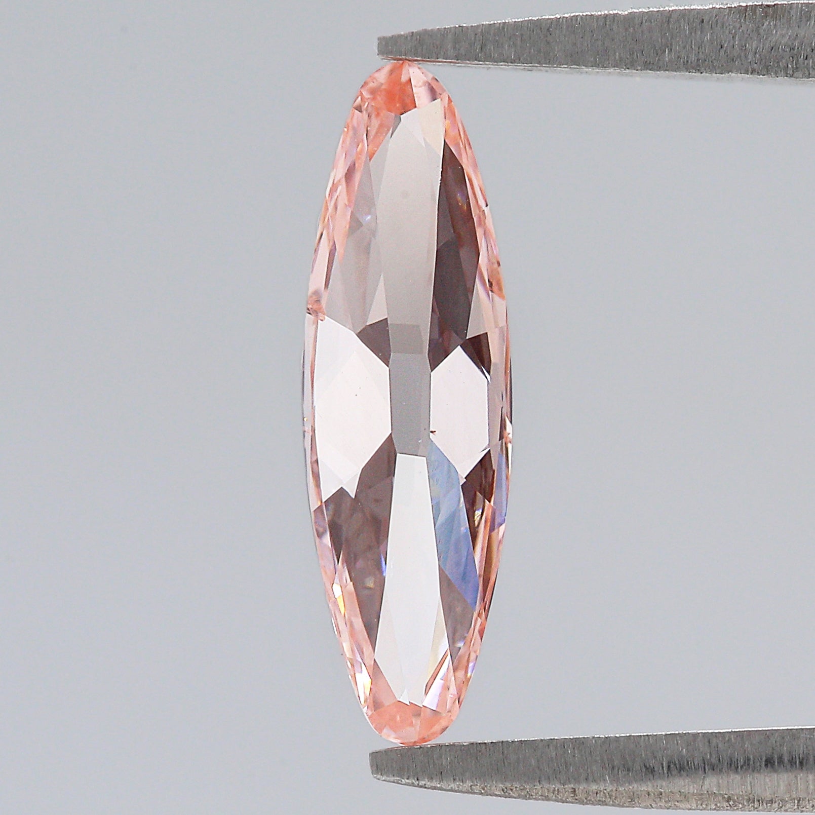 0.99 CT Lab Grown Oval Old European Cut Diamond Pink Color Diamond VS2 Clarity Diamond Lab Grown Diamond Lab Created Oval CVD Diamond L3475