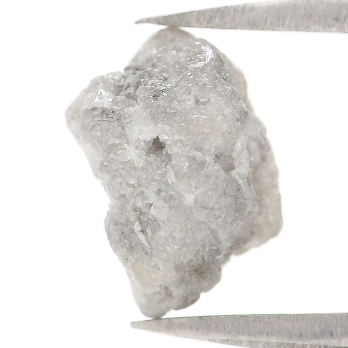 3.03 CT Natural Loose Rough Shape Diamond Grey Color Rough Cut Diamond 9.45 MM Natural Loose Grey Color Rough Irregular Cut Diamond KQ2658