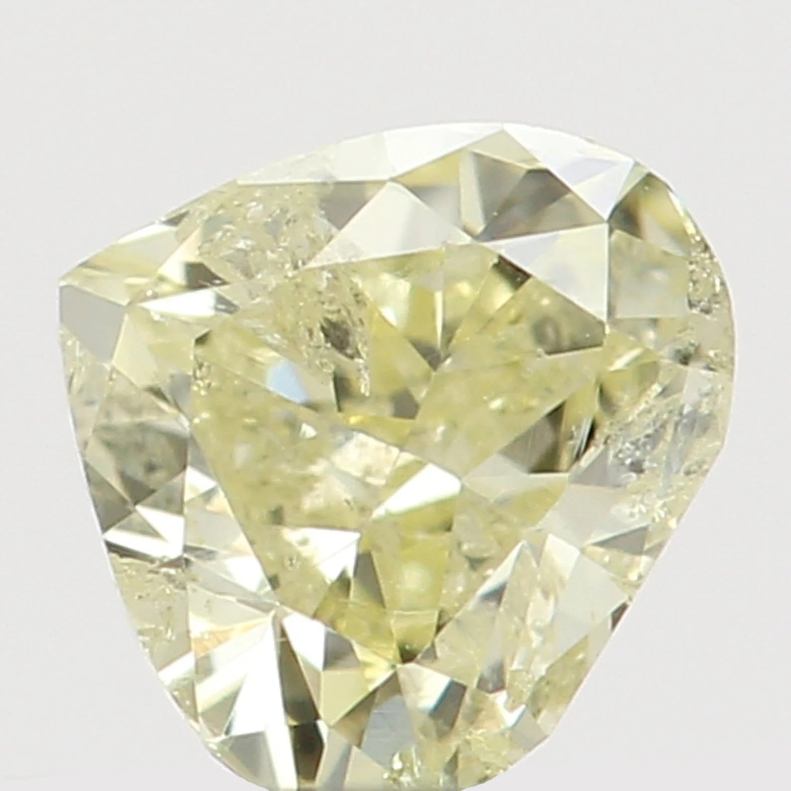 0.16 Ct Natural Loose Heart Shape Diamond Yellow Color Heart Cut Diamond 3.30 MM Natural Loose Diamond Heart Brilliant Cut Diamond N8061