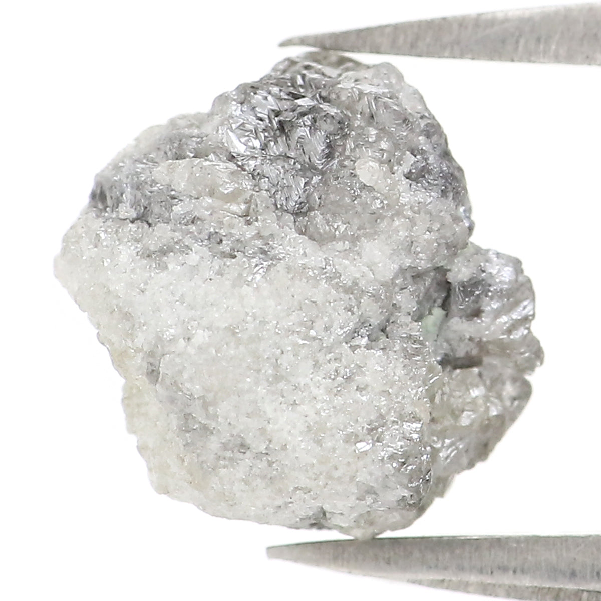 3.14 CT Natural Loose Rough Shape Diamond Grey Color Rough Cut Diamond 8.70 MM Natural Loose Grey Diamond Rough Irregular Cut Diamond LQ2796