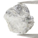 Natural Loose Rough Diamond, Natural Loose Diamond, Rough Grey Color Diamond, Uncut Diamonds, Rough Cut Diamond, 3.14 CT Rough Shape L2796