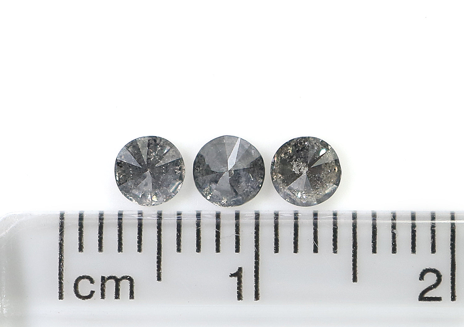 0.65 CT Natural Loose Round Shape Diamond Salt And Pepper Round Cut Diamond 3.60 MM Natural Loose Diamond Round Brilliant Cut Diamond LQ9080