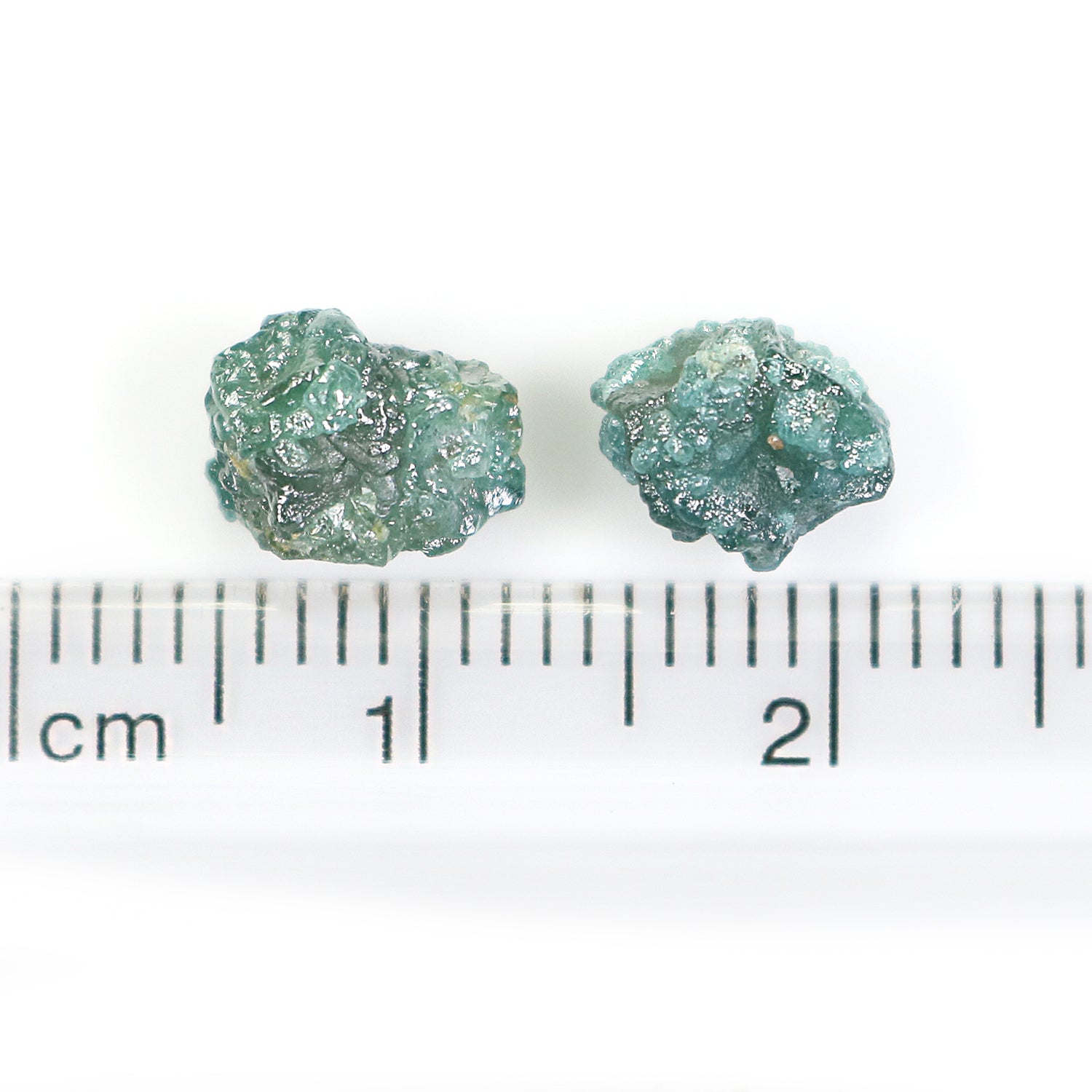 3.89 CT Natural Loose Rough Diamond Blue Color Rough Cut Diamond 6.40 MM Natural Diamond Blue Color Irregular Cut Rough Shape Diamond NQ677