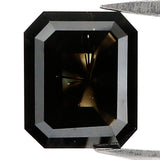 Natural Loose Round Diamond, Salt And Pepper Round Diamond, Natural Loose Diamond, Round Brilliant Cut Diamond, 0.36 CT Round Shape KR2654