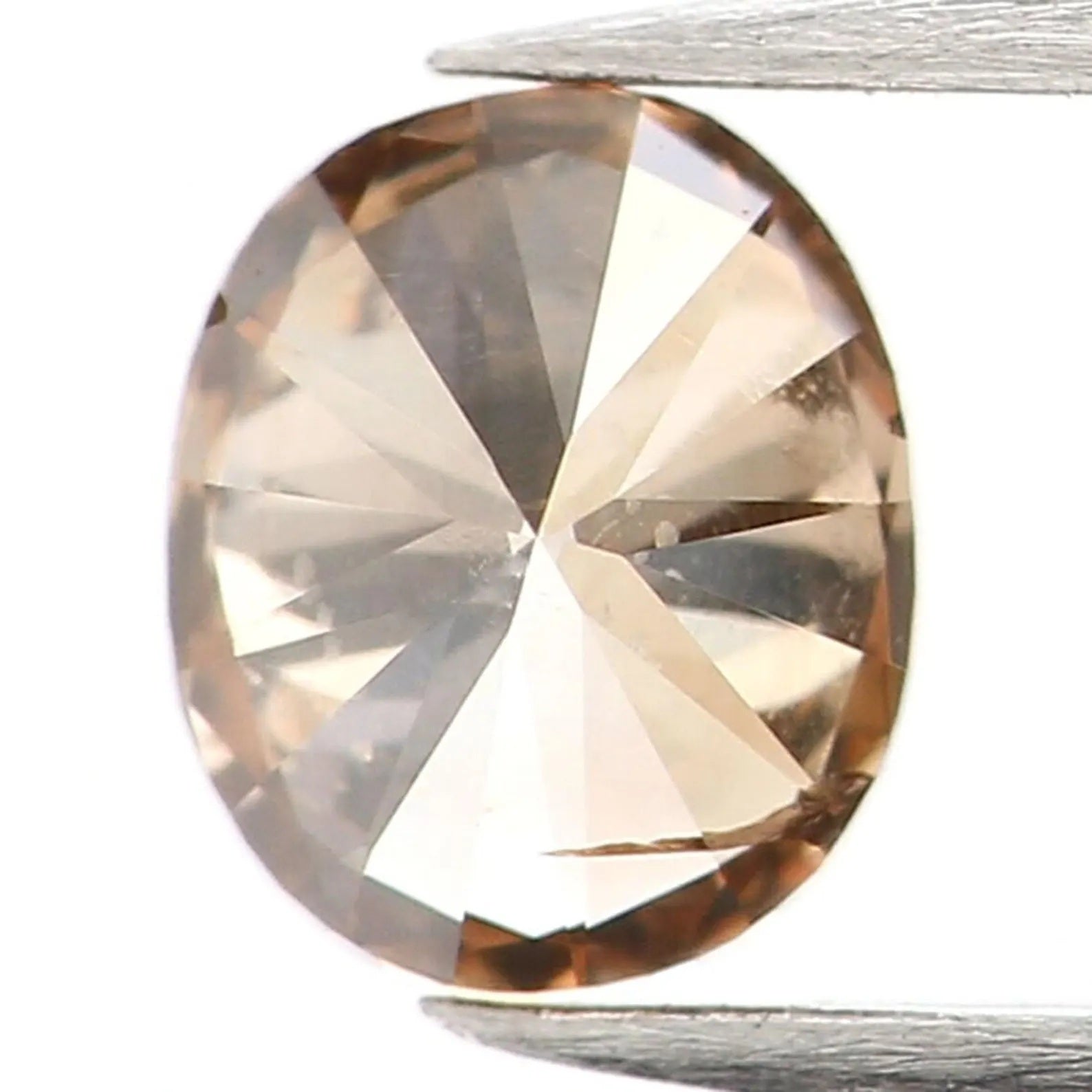 0.27 CT Natural Loose Oval Shape Diamond Brown Color Oval Cut Diamond 4.35 MM Natural Loose Brown Color Oval Brilliant Cut Diamond NQ1189