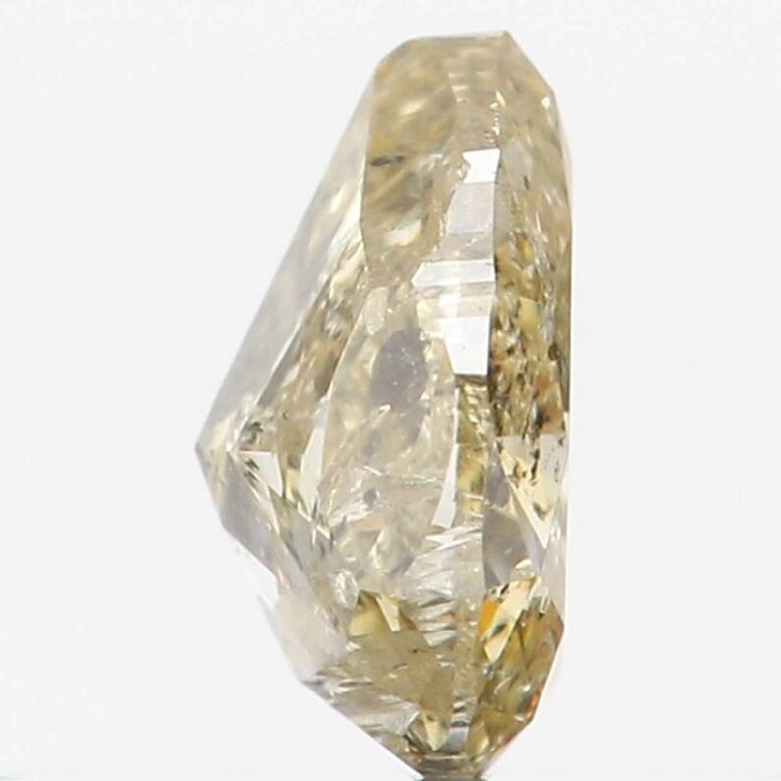 0.21 CT Natural Loose Pear Shape Diamond Yellow Color Pear Cut Diamond 4.10 MM Natural Loose Yellow Color Pear Brilliant Cut Diamond QN7421