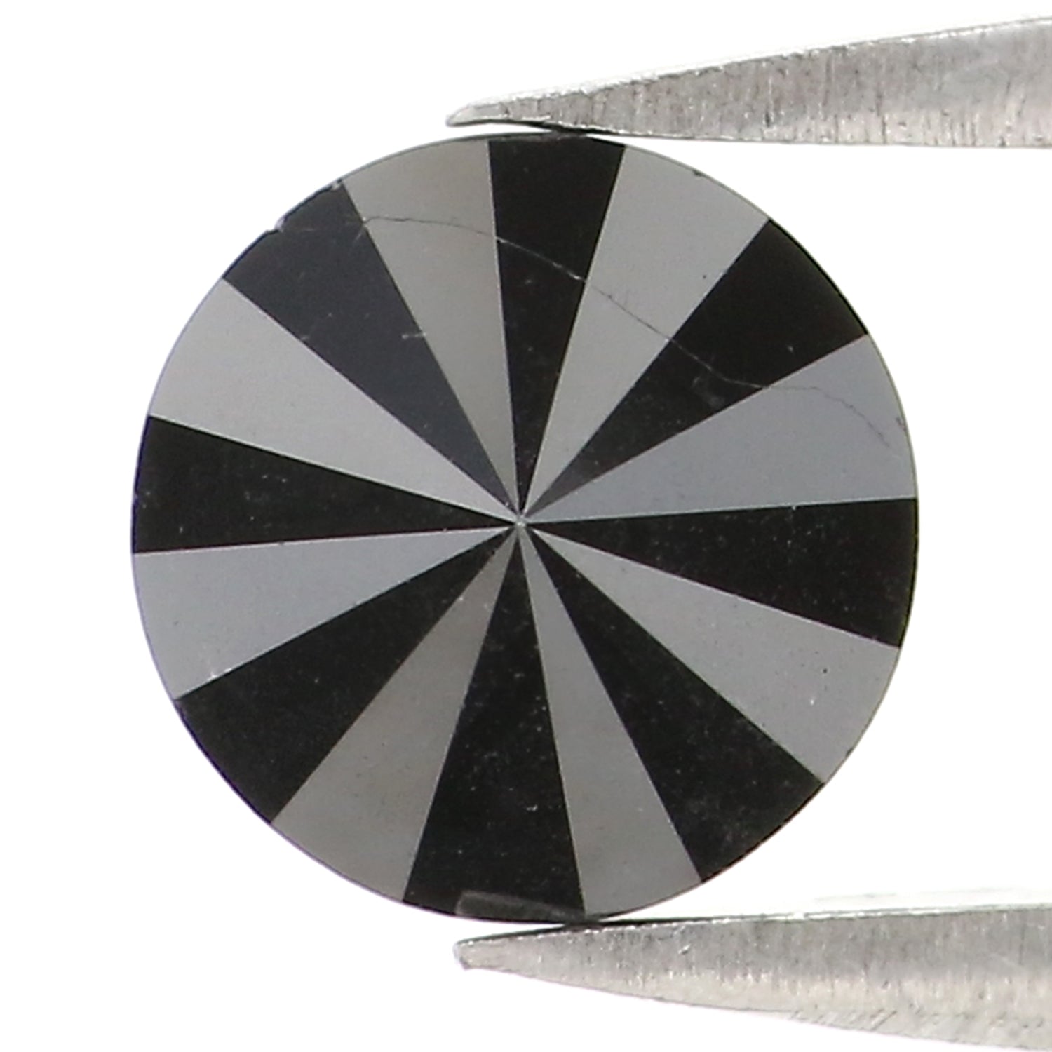 1.07 Ct Natural Loose Round Diamond Black Color Round Diamond 6.00 MM Natural Loose Diamond Black Color Round Brilliant Cut Diamond LC09