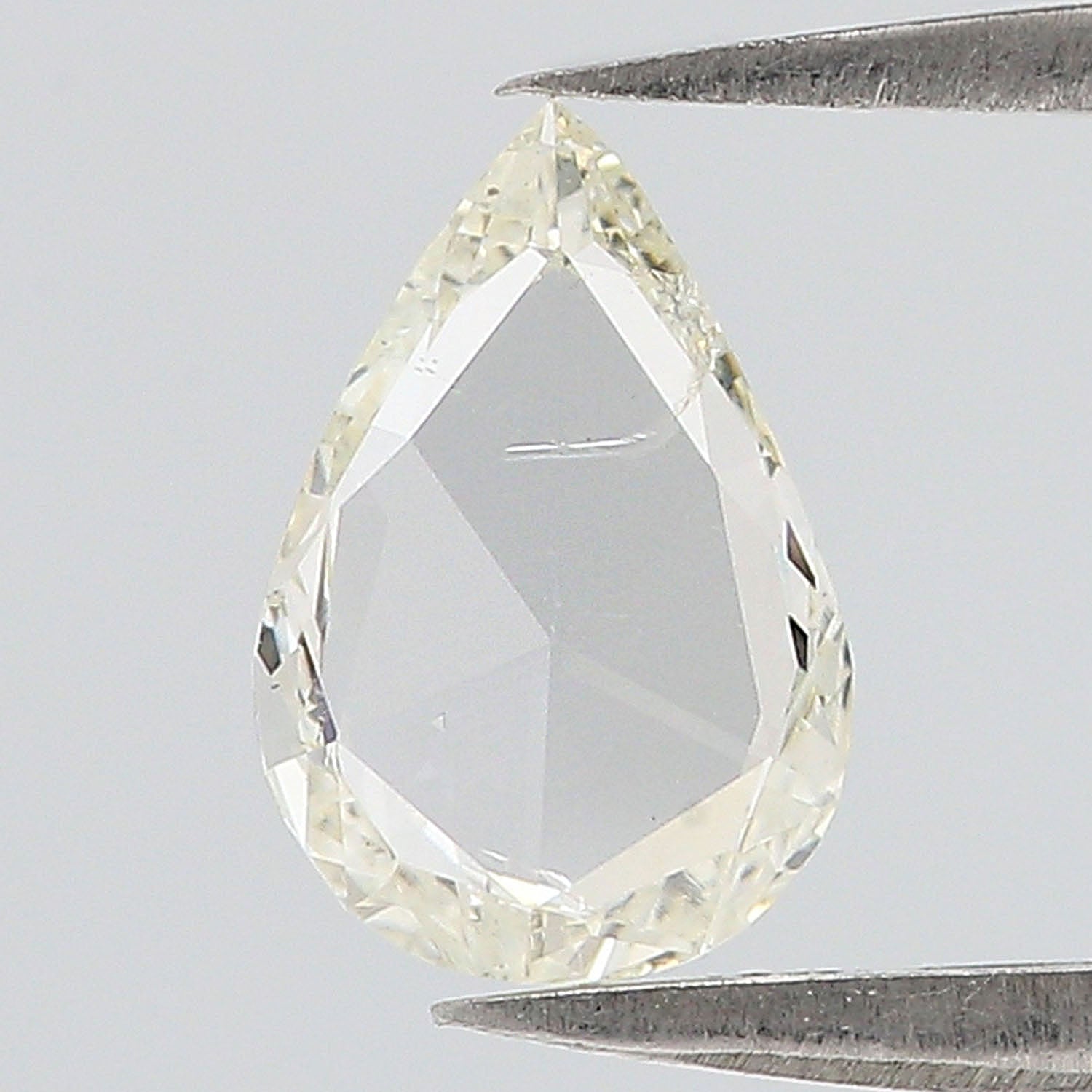 0.85 CT Natural Loose Pear Shape Diamond White - J Color Pear Shape Diamond 9.25 MM Natural Loose White Diamond Pear Rose Cut Diamond QL5487