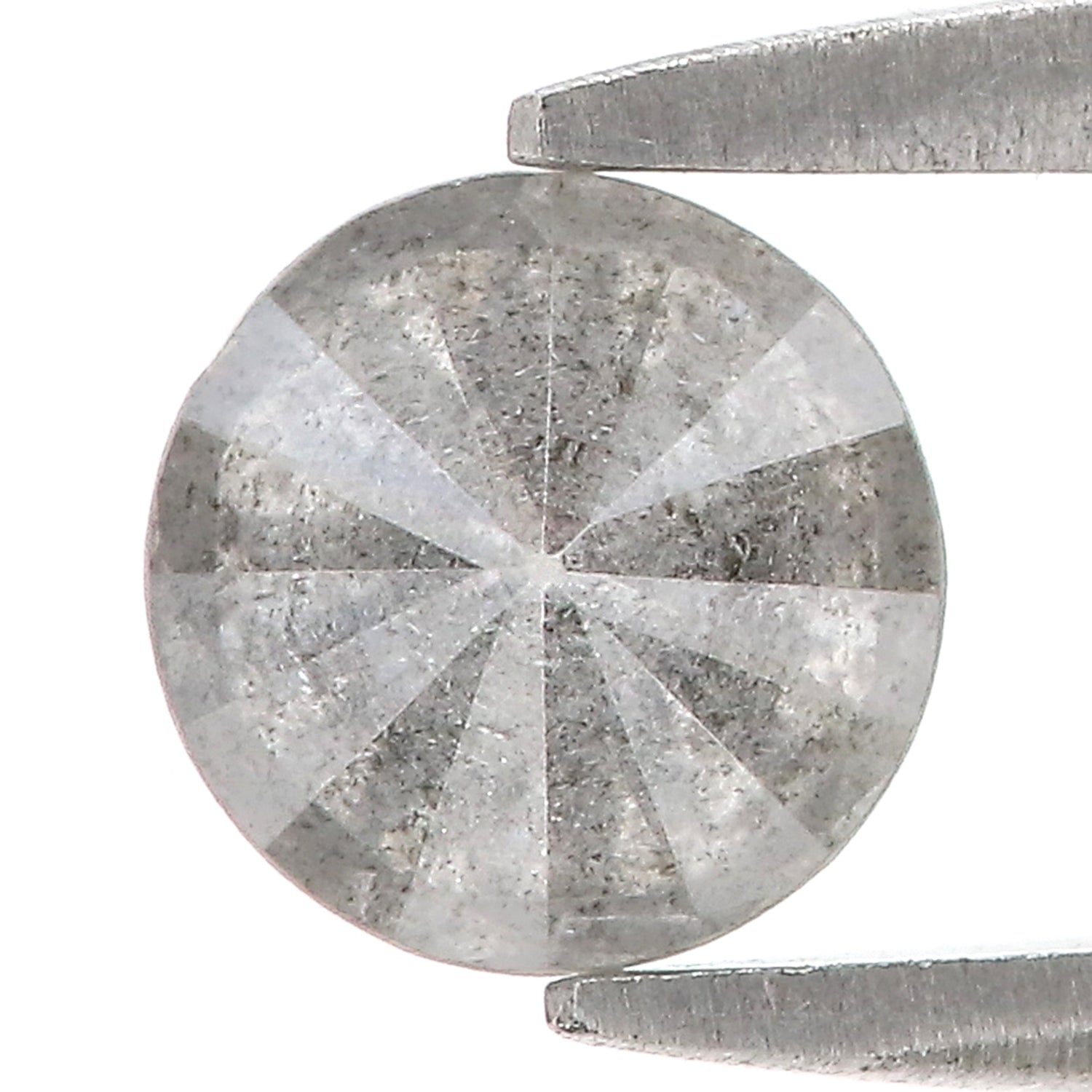 0.76 Ct Natural Loose Round Shape Diamond Salt And Pepper Round Cut Diamond 5.70 MM Natural Loose Diamond Round Brilliant Cut Diamond LQ5008
