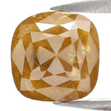 Natural Loose Cushion Diamond, Yellow Color Diamond, Natural Loose Diamond, Cushion Rose Cut Diamond, 1.79 CT Cushion Shape Diamond KR2675