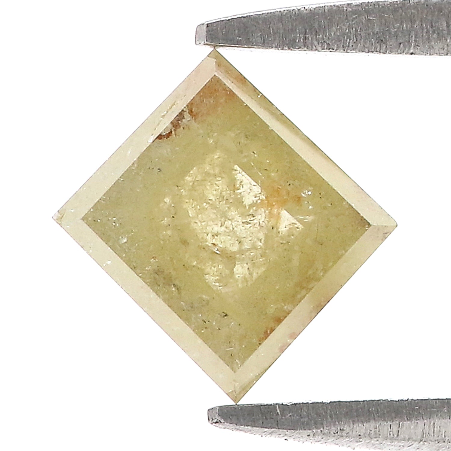 1.13 Ct Natural Loose Kite Shape Diamond Yellow Color Kite Cut Diamond 8.00 MM Natural Loose Yellow Diamond Kite Rose Cut Diamond LQ5348