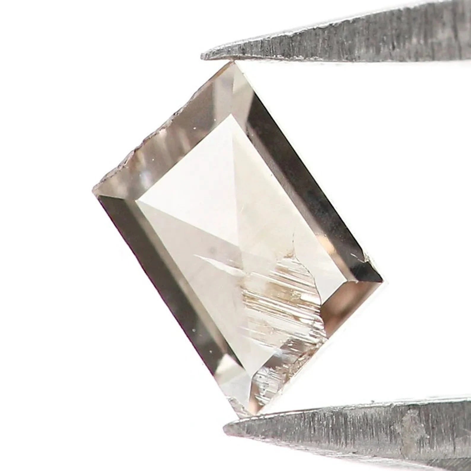 0.16 CT Natural Loose Kite Shape Diamond Brown Color Kite Cut Diamond 3.50 MM Natural Loose Diamond Brown Kite Shape Rose Cut Diamond NQ8088