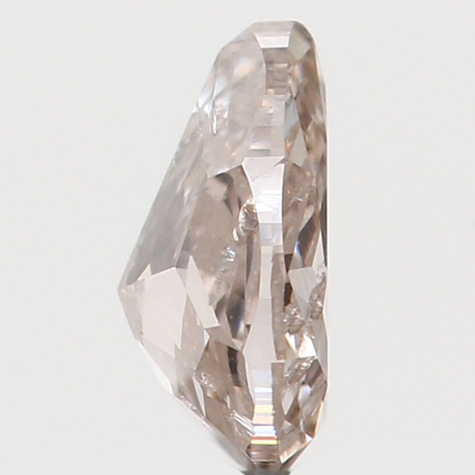 0.14 Ct Natural Loose Pear Shape Diamond Brown Color Pear Cut Diamond 4.00 MM Natural Loose Diamond Brown Pear Brilliant Cut Diamond N7269