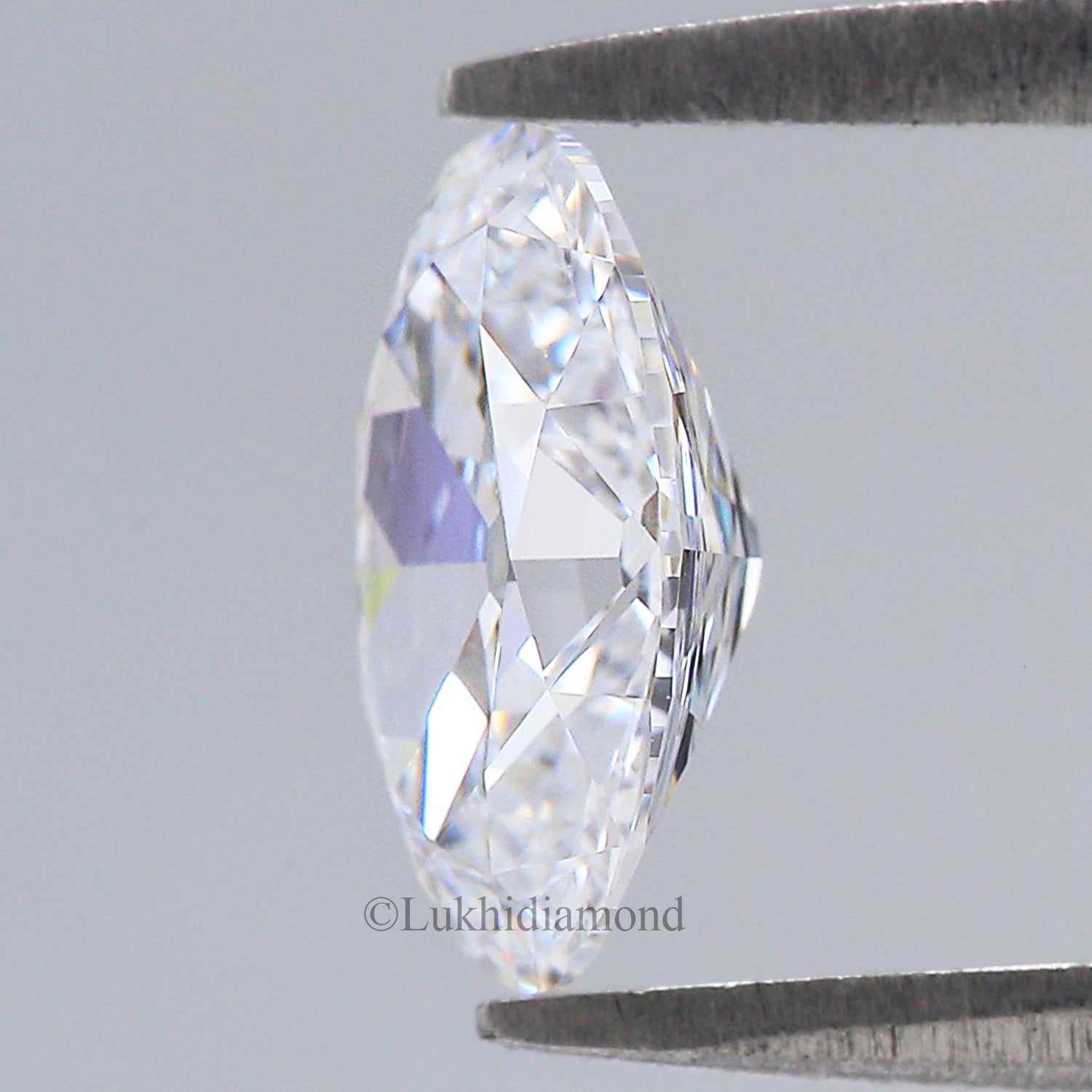1.38 CT IGI Certified Oval Old European Cut Diamond White -D Color VVS2 Clarity Diamond Lab Grown Diamond Lab Created Oval CVD Diamond L3285