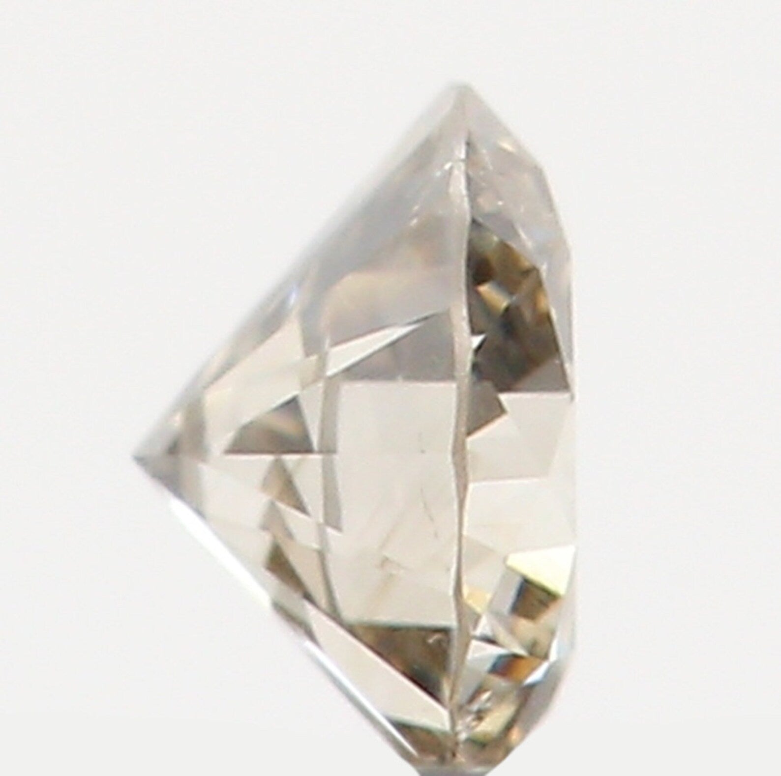 0.085 Ct Natural Loose Round Shape Diamond Brown Color Round Cut Diamond 2.80 MM Natural Loose Diamond Round Brilliant Cut Diamond N7836
