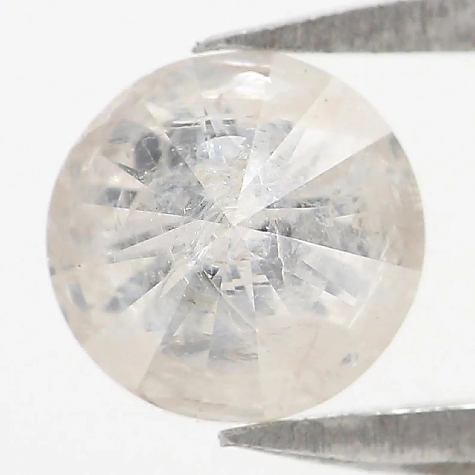 0.58 CT Natural Loose Round Shape Diamond White Milky Color Round Cut Diamond 5.20 MM Natural White Color Round Brilliant Cut Diamond NQ7356