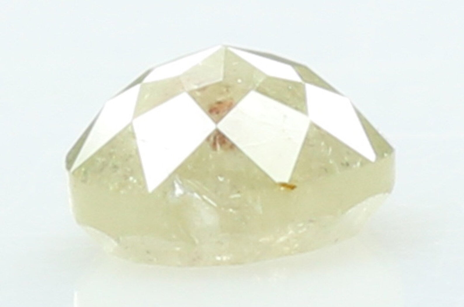 0.52 Ct Natural Loose Diamond Round Rose Cut Grey Color I3 Clarity 4.60 MM N7587