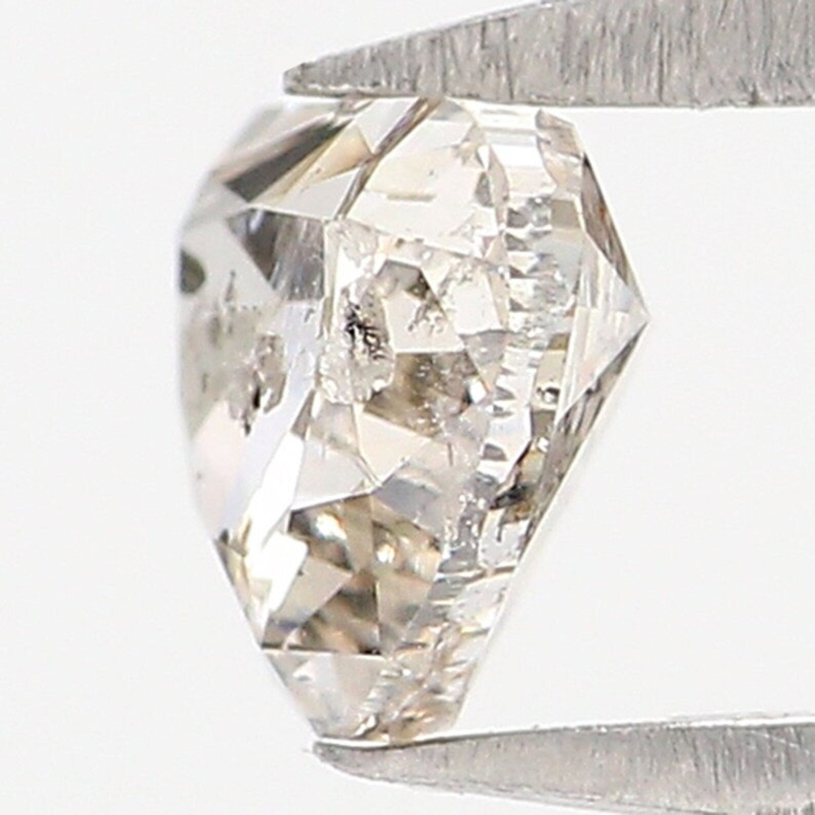 0.51 CT Natural Loose Heart Shape Diamond Yellow Grey Color Heart Diamond 4.30 MM Natural Loose Diamond Heart Brilliant Cut Diamond NQ7492