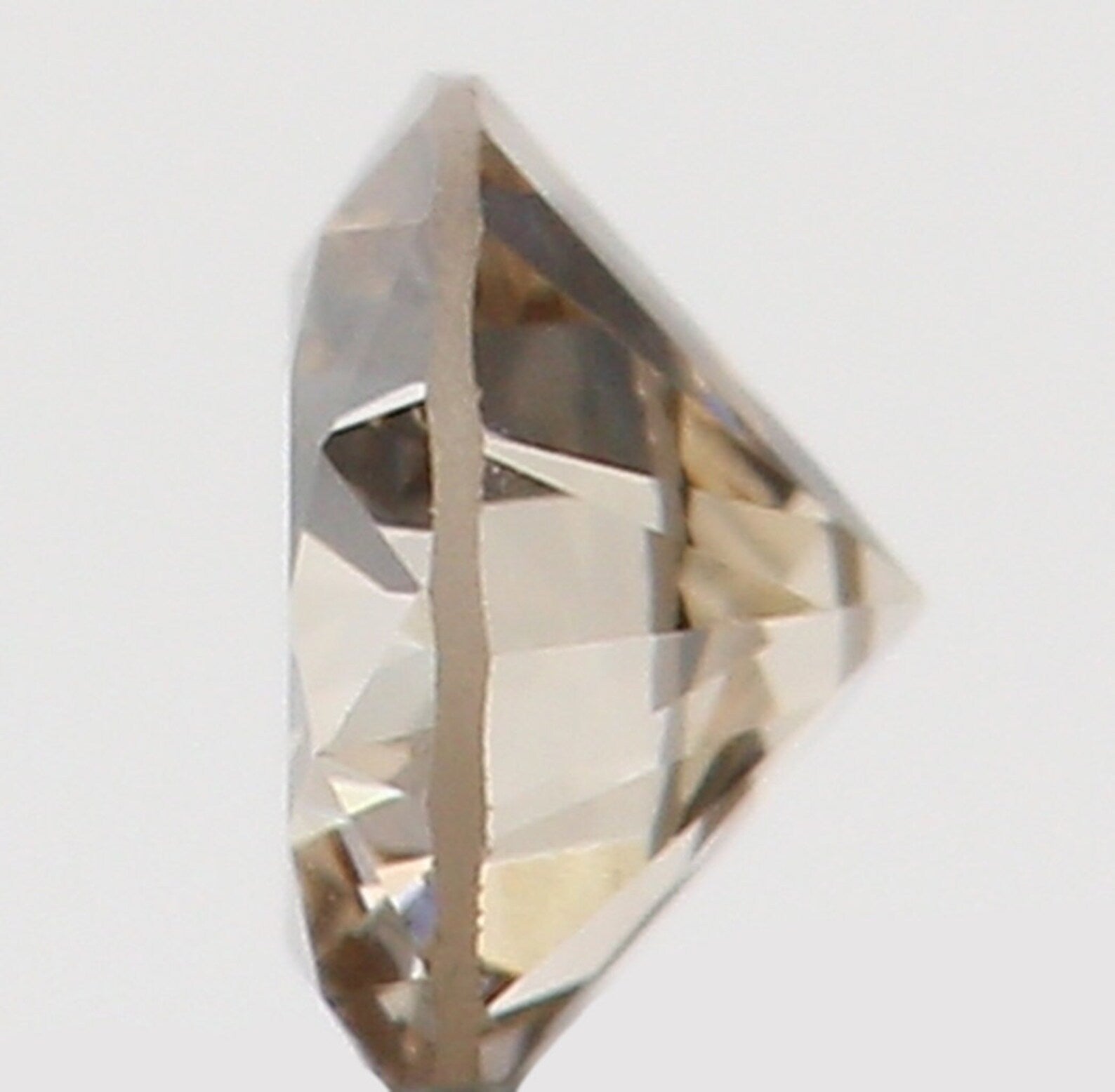 0.08 CT Natural Loose Round Shape Diamond Brown Color Round Cut Diamond 2.80 MM Natural Loose Diamond Round Brilliant Cut Diamond N7960