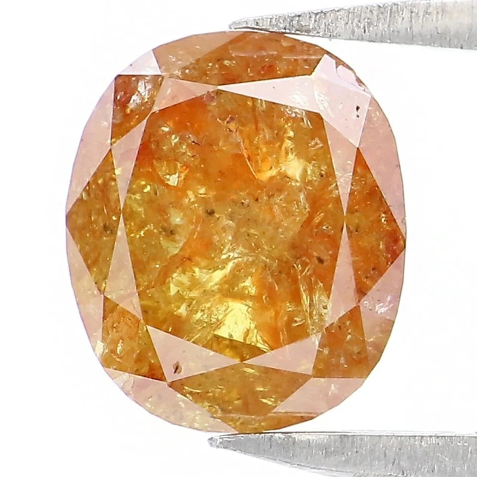 1.49 Ct Natural Loose Oval Shape Diamond Brown Color Oval Cut Diamond 7.40 MM Natural Loose Diamond Brown Color Oval Rose Cut Diamond NQ1937