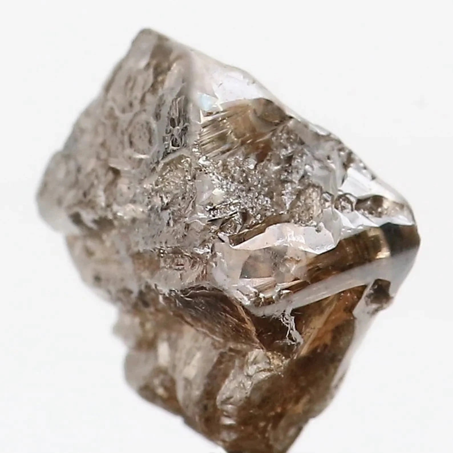 2.79 CT Natural Loose Rough Diamond Brown Color Rough Diamond 8.00 MM Natural Diamond Brown Color Irregular Cut Rough Shape Diamond NQ9920