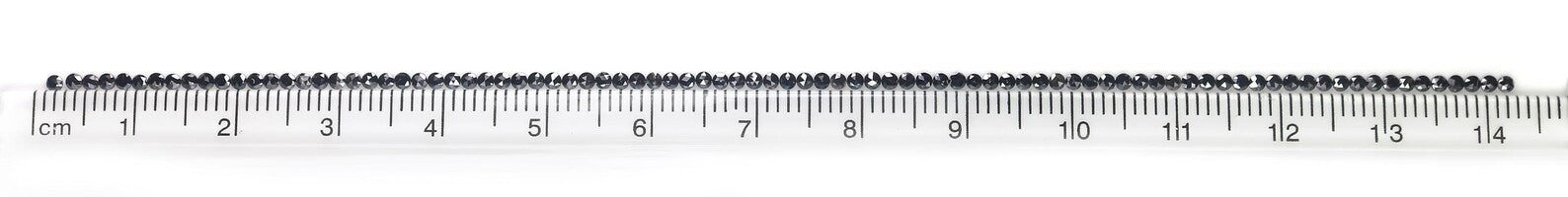 3.07 CT Natural Loose Round Shape Diamond Black Color Round Cut Diamond 1.60 MM Natural Diamond Black Color Round Rose Cut Diamond NQ1820