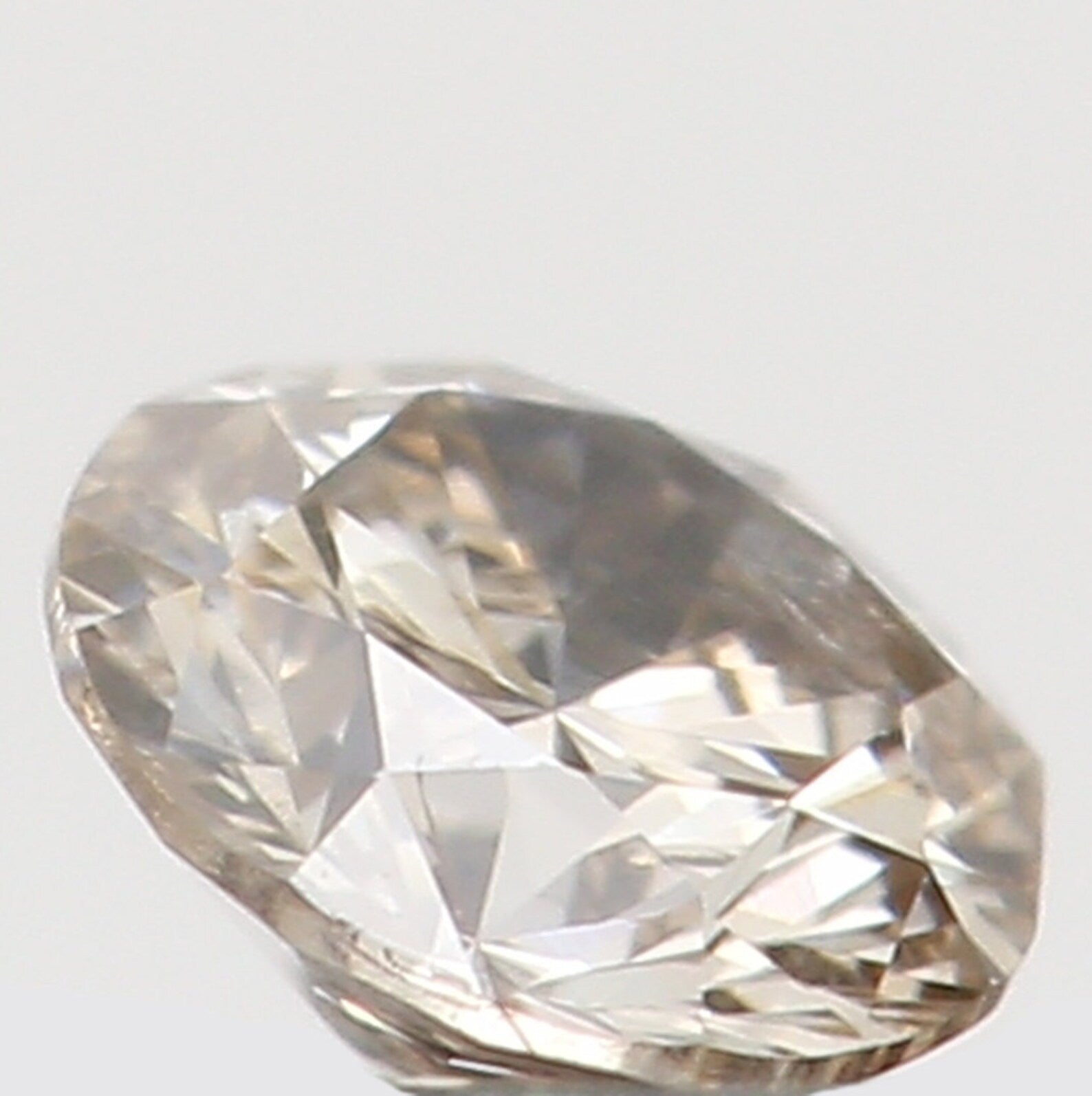 0.095 Ct Natural Loose Round Diamond Brown Color Round Diamond 2.90 MM Natural Loose Diamond Brown Color Round Brilliant Cut Diamond N7830
