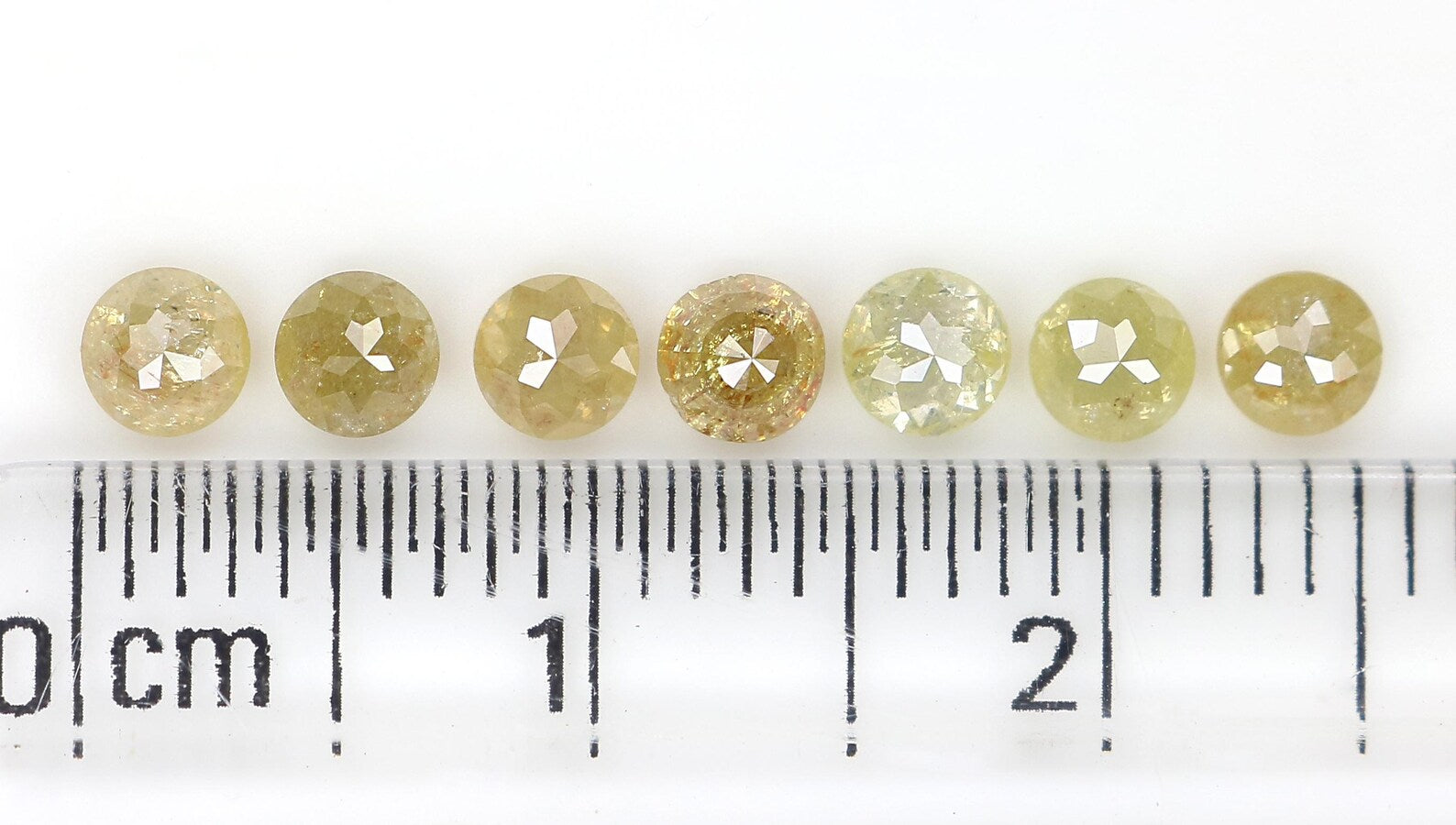 1.22 CT Natural Loose Round Rose Cut Diamond Yellow Color Round Shape Diamond 3.10 MM Natural Yellow Color Round Rose Cut Diamond NQ1742