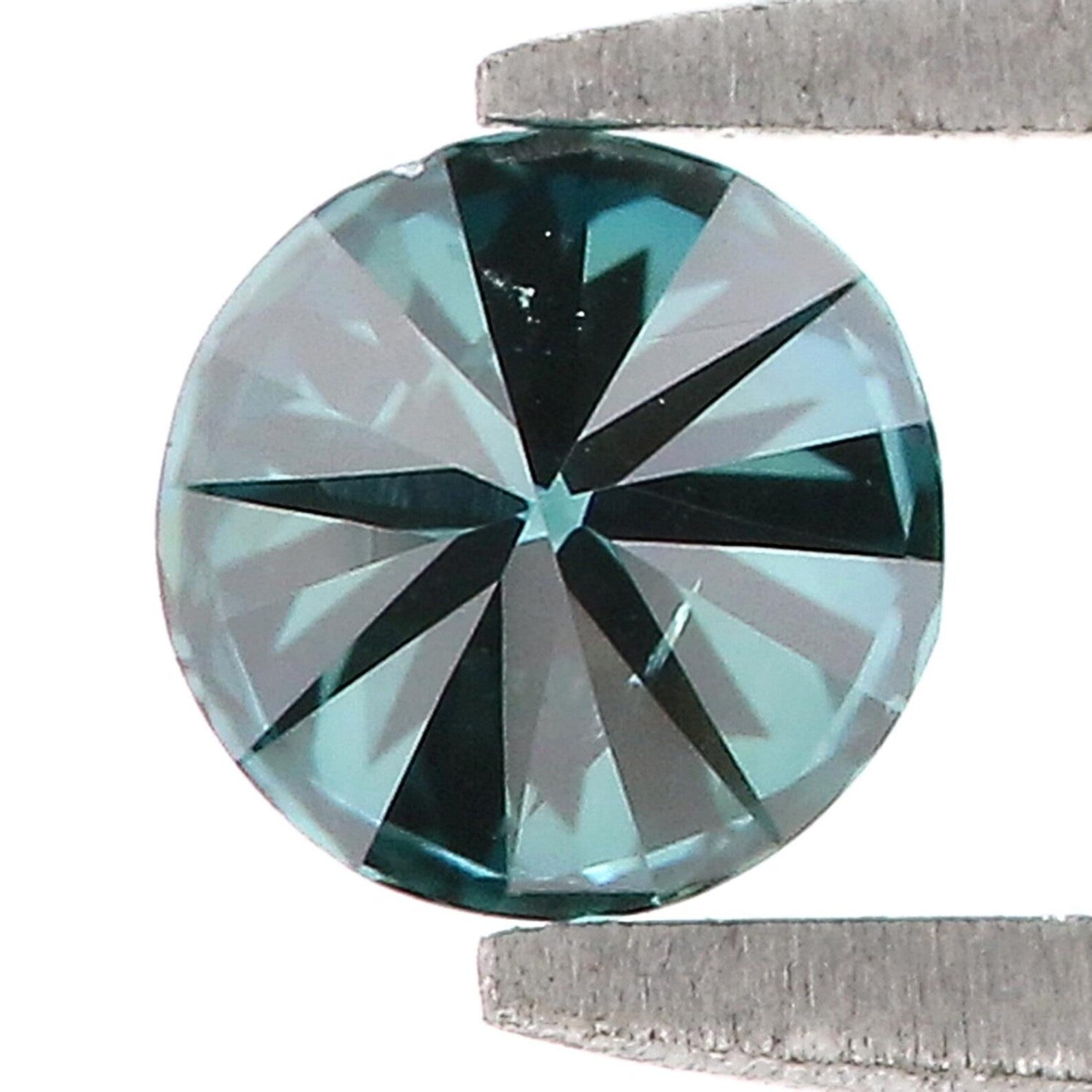 0.41 Ct Natural Loose Round Shape Diamond Blue Color Round Cut Diamond 4.55 MM Natural Loose Blue Color Round Brilliant Cut Diamond NQ1375