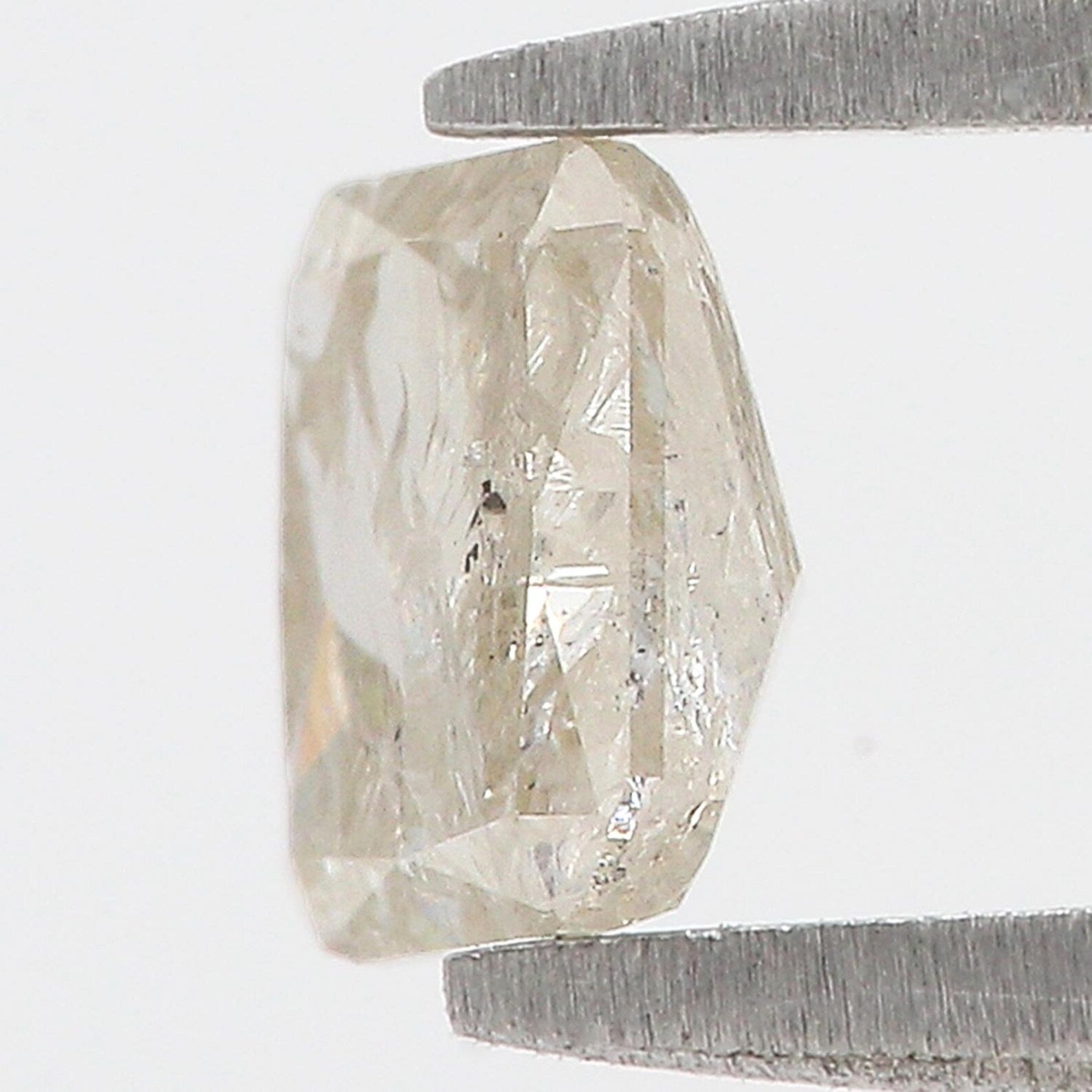 0.72 Ct Natural Loose Cushion Shape Diamond Grey Color Cushion Cut Diamond 5.20 MM Natural White Color Cushion Brilliant Cut Diamond NQ7468