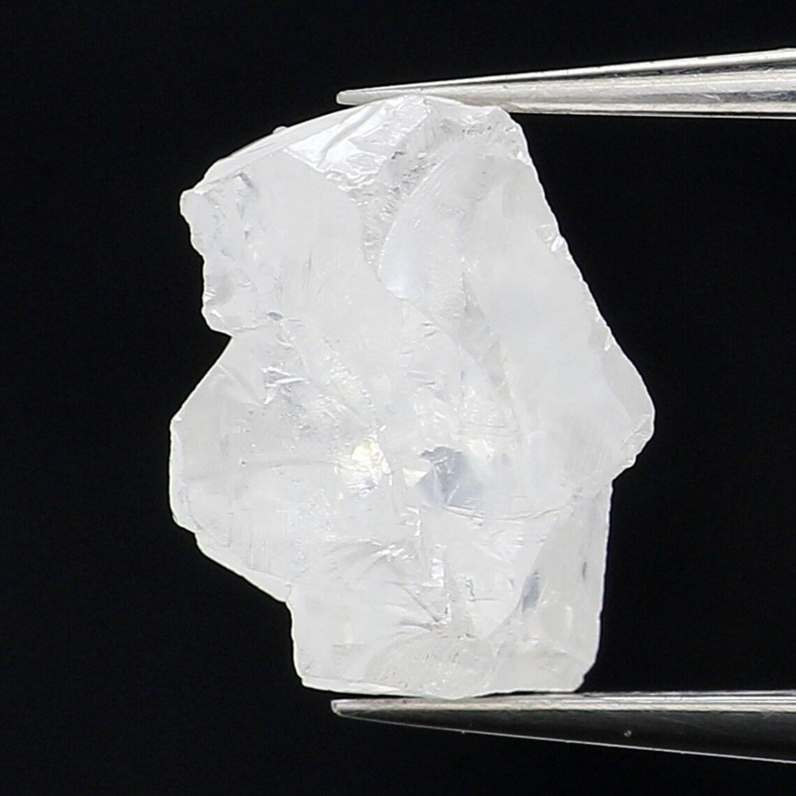 0.79 CT Natural Loose Rough Shape Diamond White - F Rough Cut Diamond 7.85 MM Natural Diamond White Color Irregular Cut Rough Diamond QN503