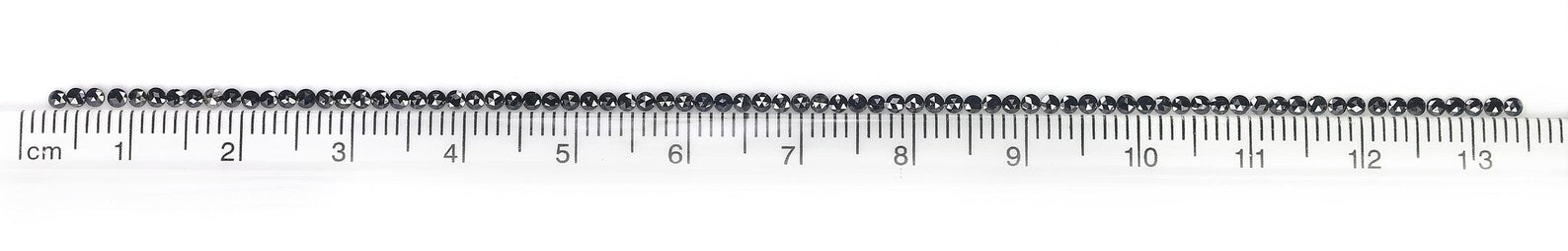 2.94 CT Natural Loose Round Shape Diamond Black Color Round Diamond 1.65 MM Natural Loose Diamond Black Color Round Rose Cut Diamond NQ1829