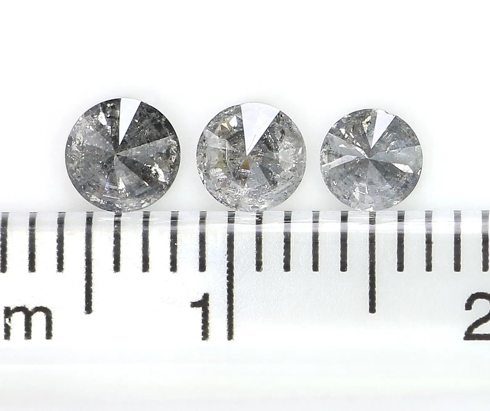0.72 CT Natural Loose Round Shape Diamond Salt And Pepper Round Cut Diamond 3.60 MM Natural Loose Diamond Round Brilliant Cut Diamond NQ1851