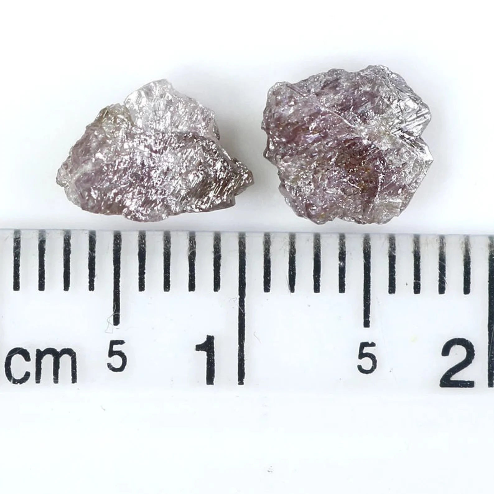 1.77 CT Natural Loose Rough Shape Diamond Pink Color Irregular Diamond 6.90 MM Natural Loose Diamond Pink Color Rough Shape Diamond NQ712