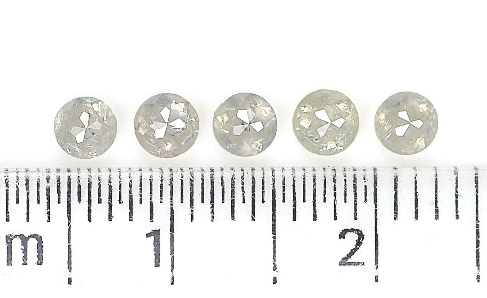 0.91 Ct Natural Loose Round Shape Diamond Grey Color Round Diamond 3.10 MM Natural Loose Gray Color Diamond Round Rose Cut Diamond NQ6527