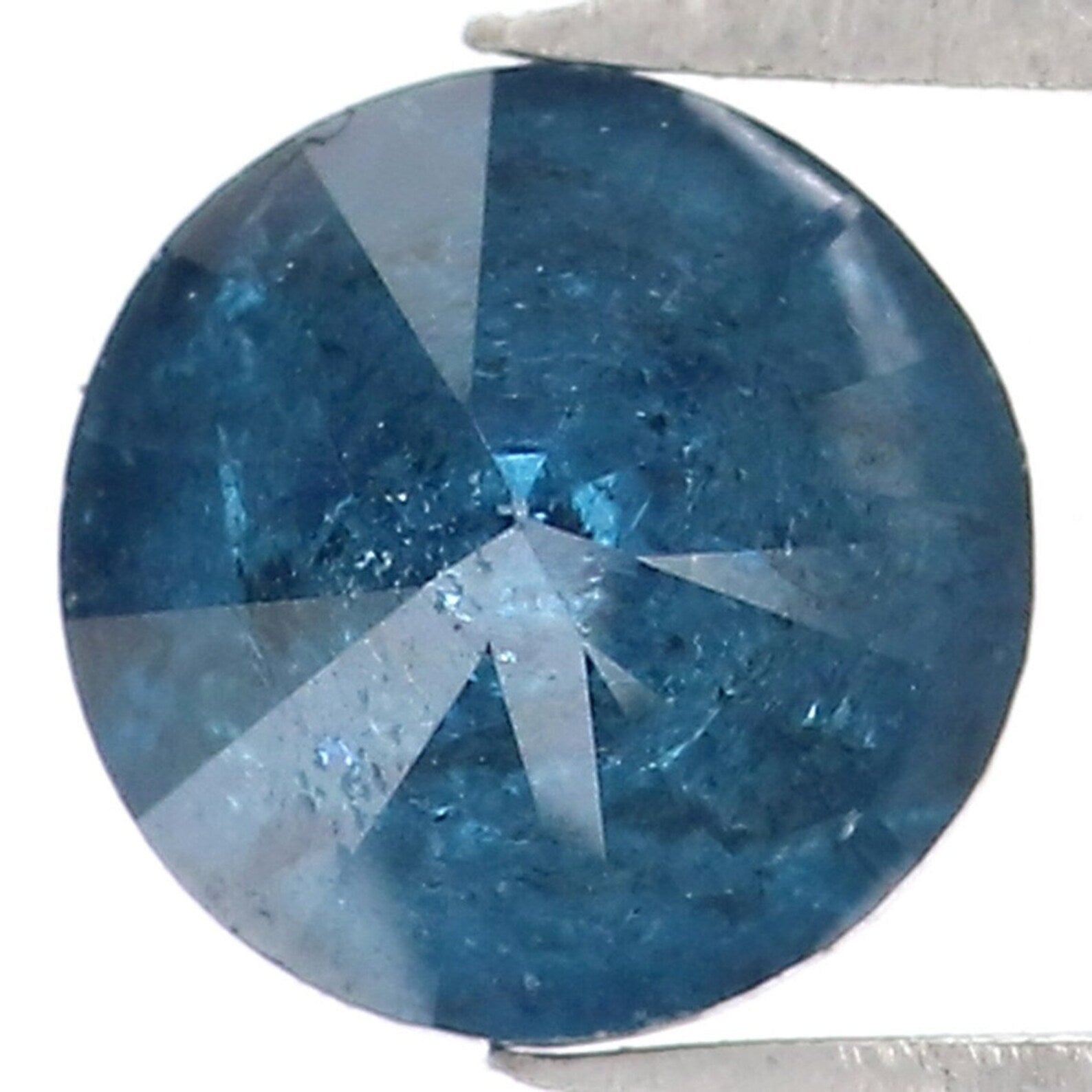 0.95 CT Natural Loose Round Shape Diamond Blue Color Round Cut Diamond 5.50 MM Natural Diamond Blue Color Round Brilliant Cut Diamond QN9923