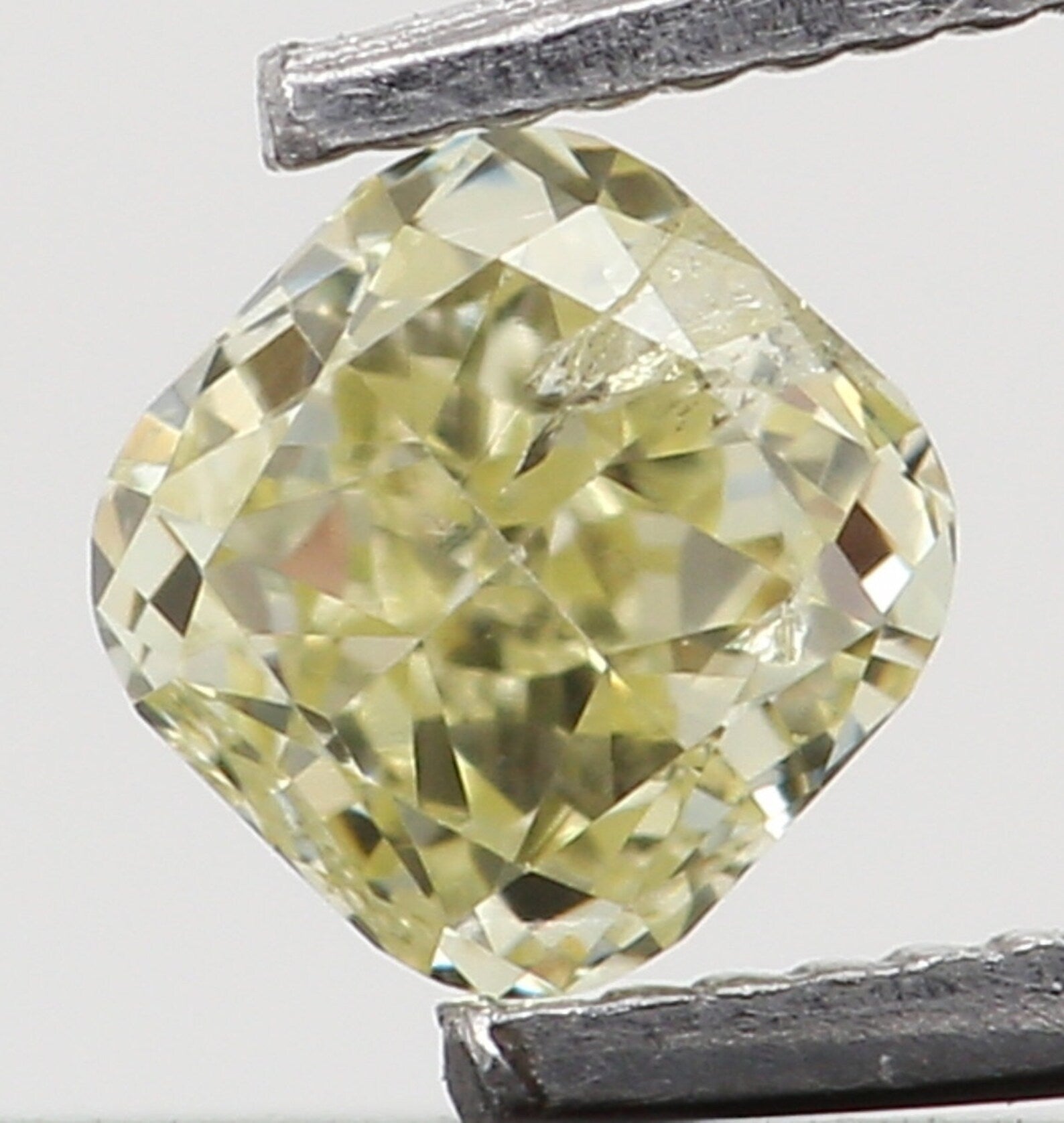 0.12 Ct Natural Loose Cushion Shape Diamond Yellow Color Cushion Cut Diamond 2.70 MM Natural Loose Cushion Brilliant Cut Diamond N8093