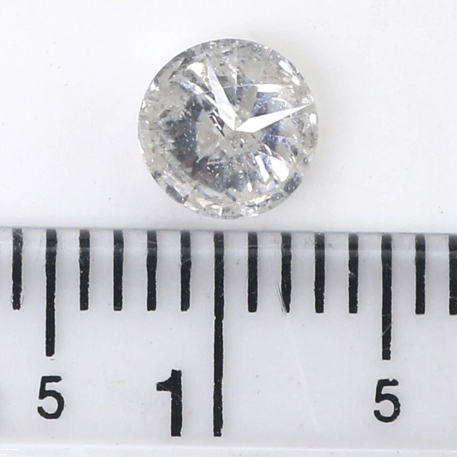 0.67 CT Natural Loose Round Brilliant Cut Diamond White - G Color Round Diamond 5.30 MM Natural Loose Diamond Round Shape Diamond QN9877