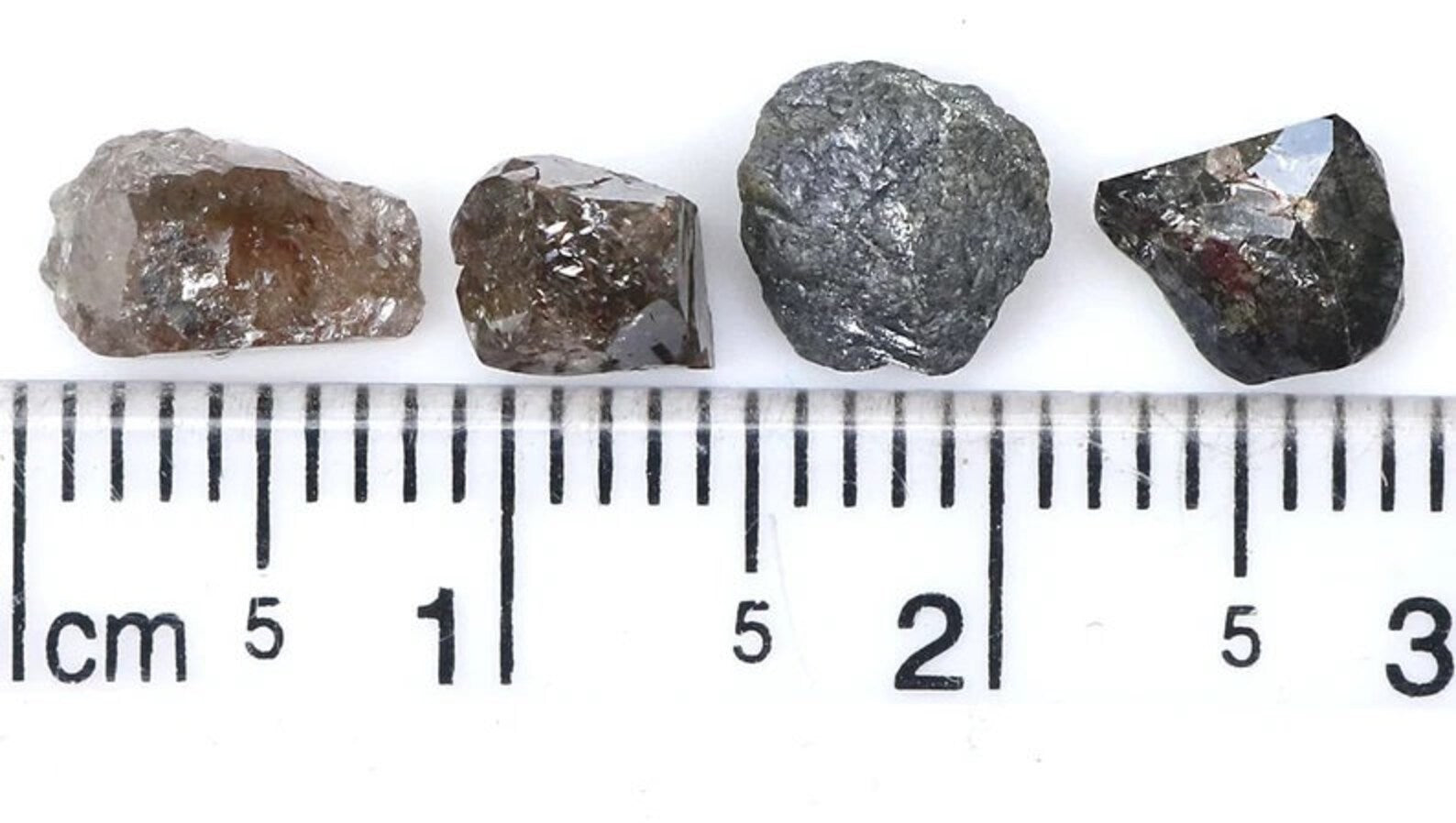 4.04 CT Natural Loose Rough Shape Diamond Salt And Pepper Irregular Cut Diamond 6.05 MM Natural Black Grey Color Rough Uncut Diamond NQ1887