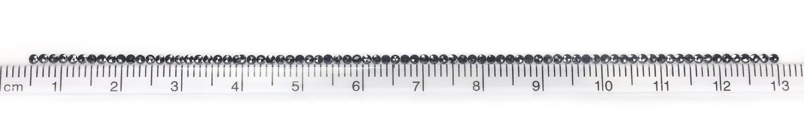 2.86 CT Natural Loose Round Shape Diamond Black Color Round Diamond 1.60 MM Natural Loose Diamond Black Color Round Rose Cut Diamond NQ1819