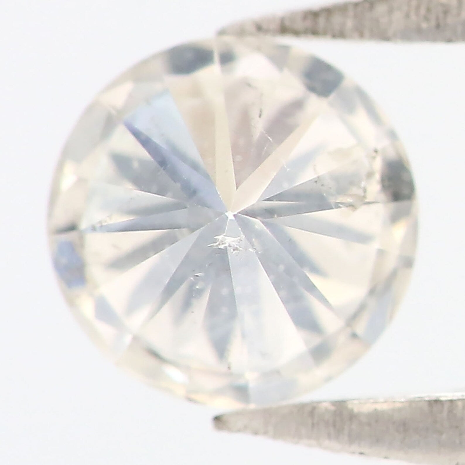Natural Loose Round Brilliant Cut Diamond White - H Color 0.25 CT 4.08 MM Round Shape Rose Cut Diamond N1908