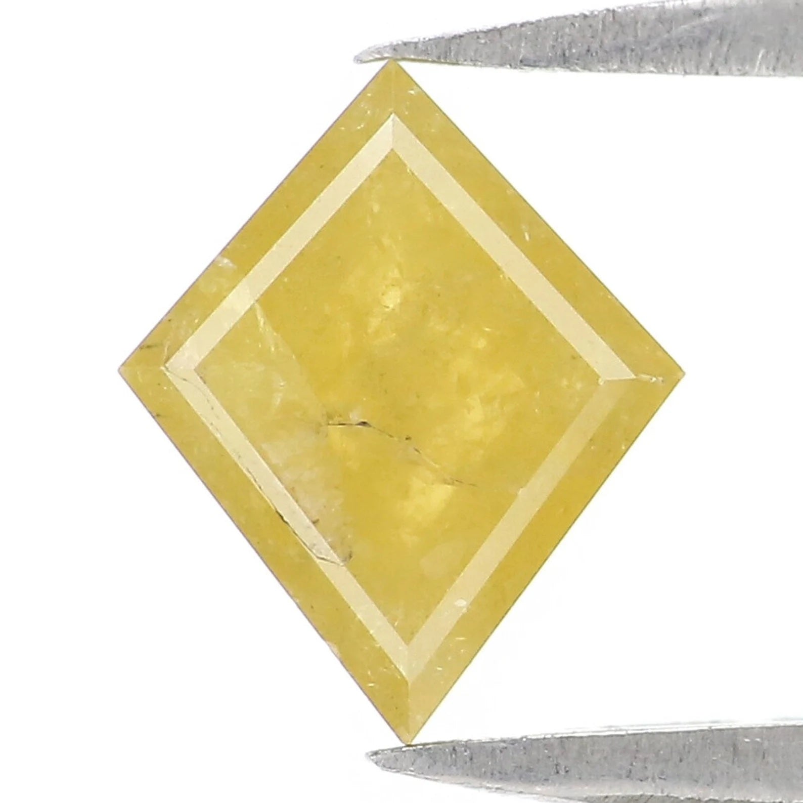 0.85 CT Natural Loose Kite Shape Diamond Yellow Color Kite Cut Diamond 7.95 MM Natural Loose Diamond Kite Shape Rose Cut Diamond NQ2216