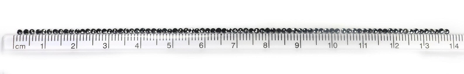 2.92 Ct Natural Loose Round Shape Diamond Black Color Round Cut Diamond 1.65 MM Natural Diamond Black Color Round Rose Cut Diamond NQ1827